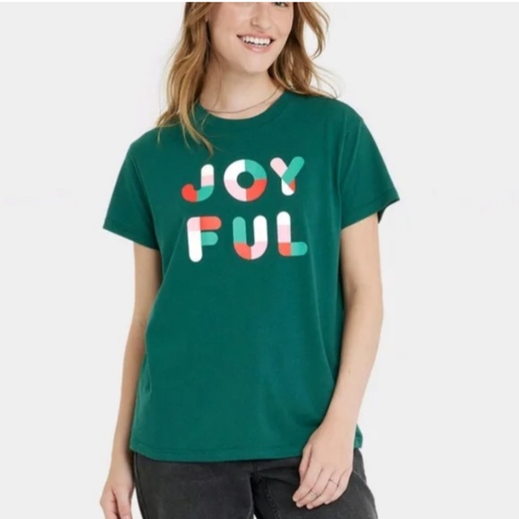 Mighty Fine Joyful Christmas Holiday Shirt - Picture 1 of 4